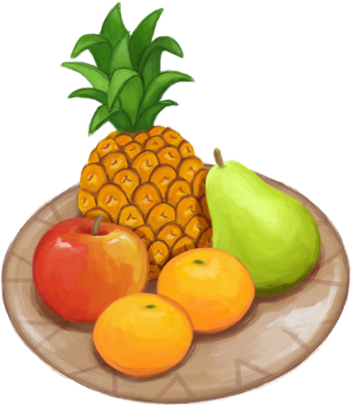 Painterly Fruits